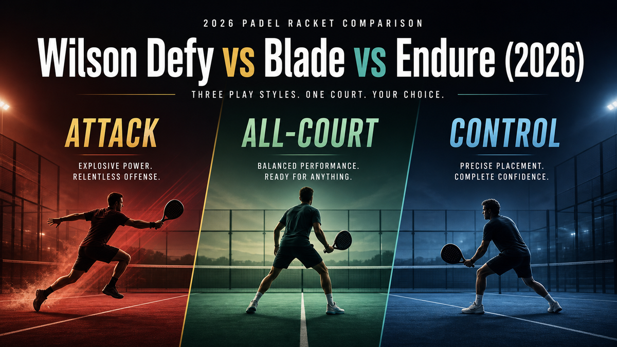 Wilson Defy vs Blade vs Endure (2026): Which Wilson Line Fits Your Game?